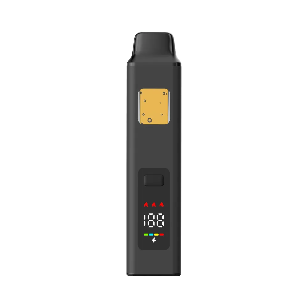 cbd vape pod pen C25 | 280mAh | LED Screen feature_card:black Flavors:red bull are blueberry njoy pods