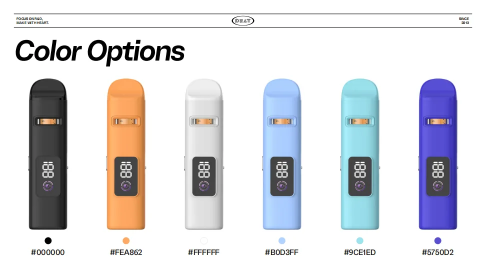 C37 CBD vape device by DZAT - C37 CBD Vape Pen - view 3
