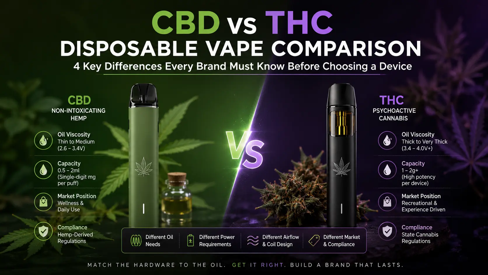 disposable cannabis vape hardware CBD vs THC Vapes: Guide for Brands Air Bar AB5000 Strain:Indica- Sunset Sherbet Hot Charger Dock USB