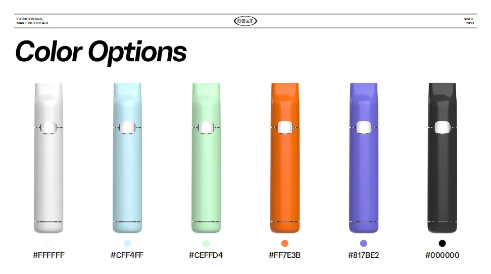 S16 CBD vape device by DZAT - S16 CBD Vape Pen - view 3