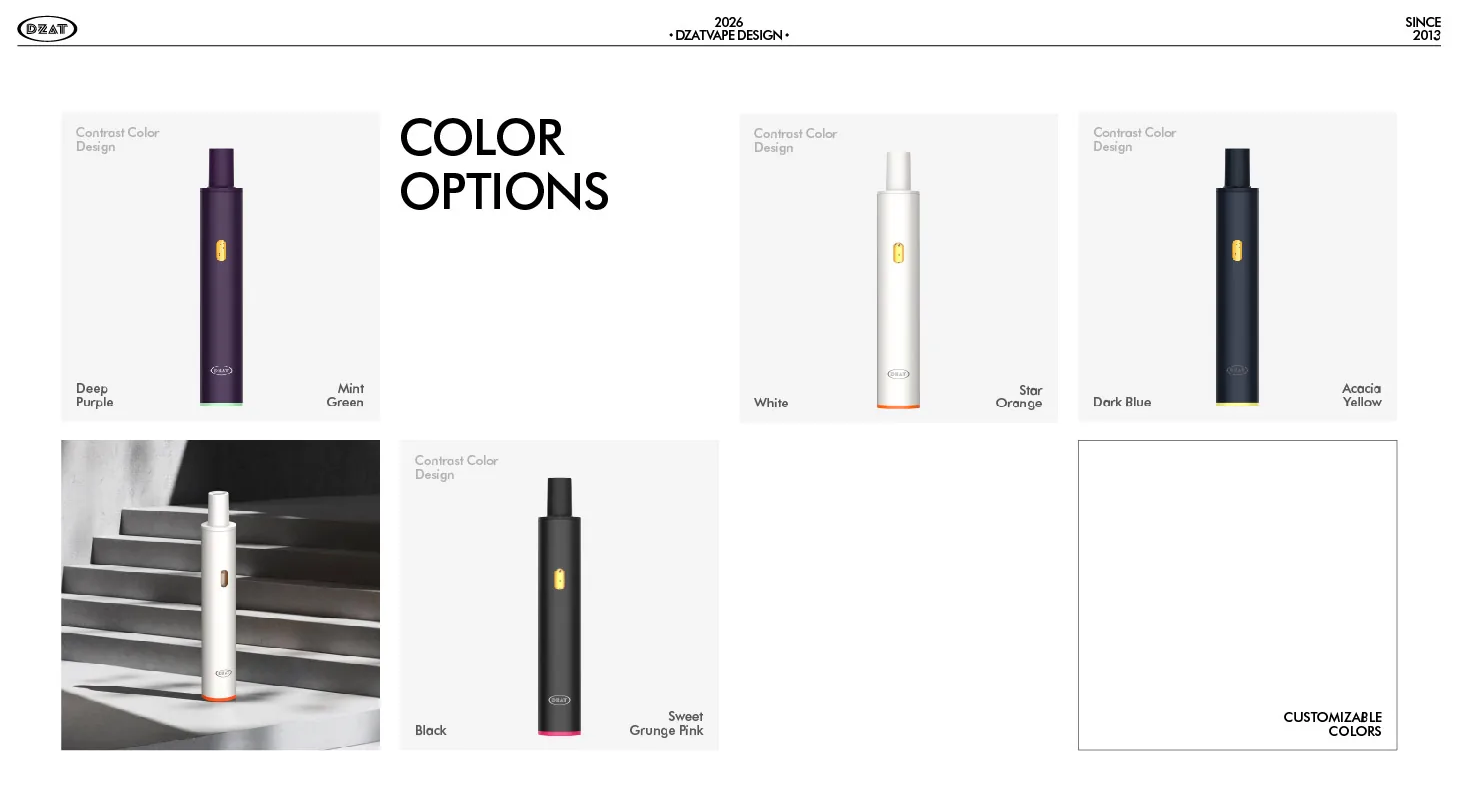 S18 CBD vape device by DZAT - S18 CBD Vape Pen - view 3