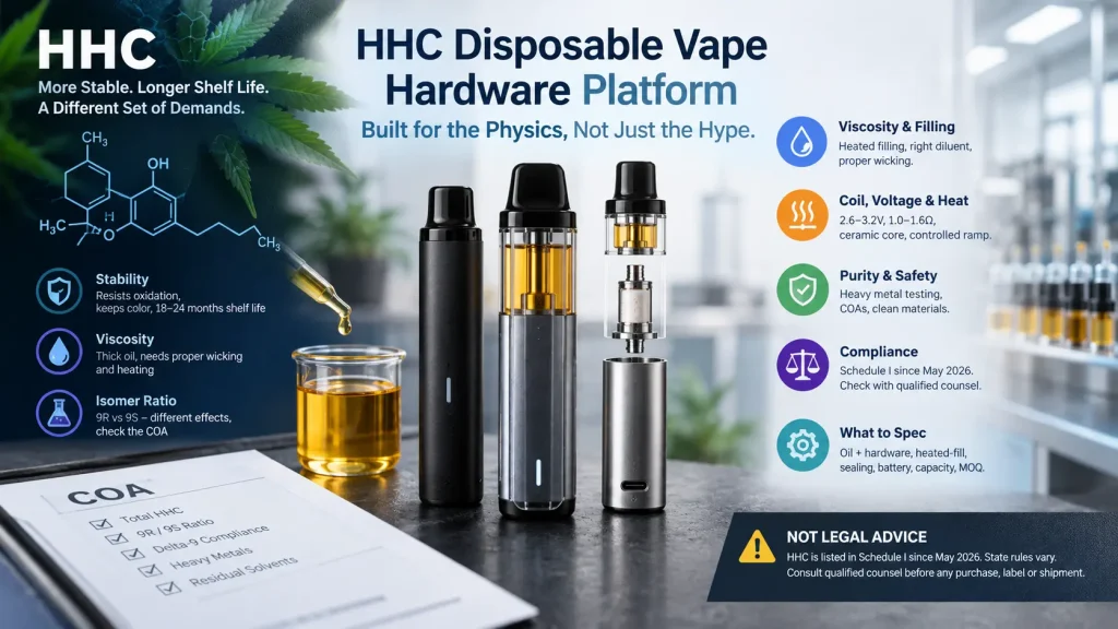 HHC Disposable Vape Hardware: A Buyer’s Guide