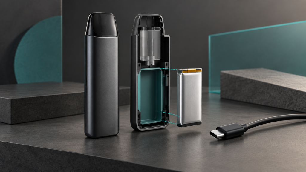 CBD Vape Battery Disposable Design: Capacity, Charging and Safety